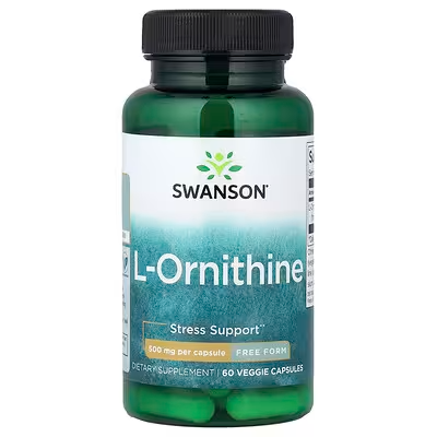 L ornitina 500mg 60 capsualas veganas