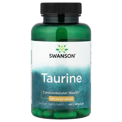 Taurina 500 mg 100 capsulas
