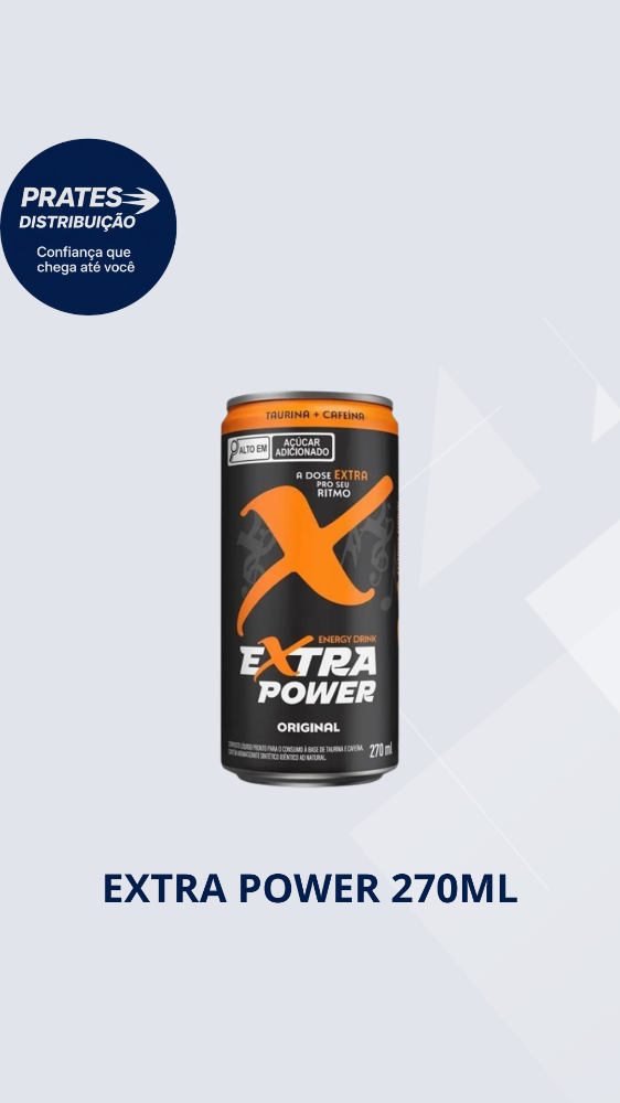 EXTRA POWER 270ML PACK COM 6
