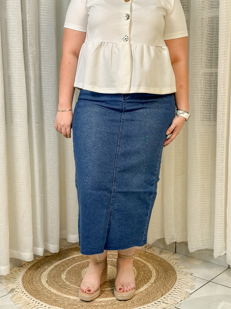 Falda Jeans love
