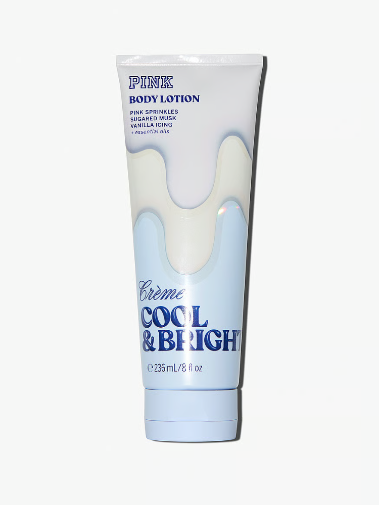 PINK BODY LOTION CREME COOL & BRIGHT