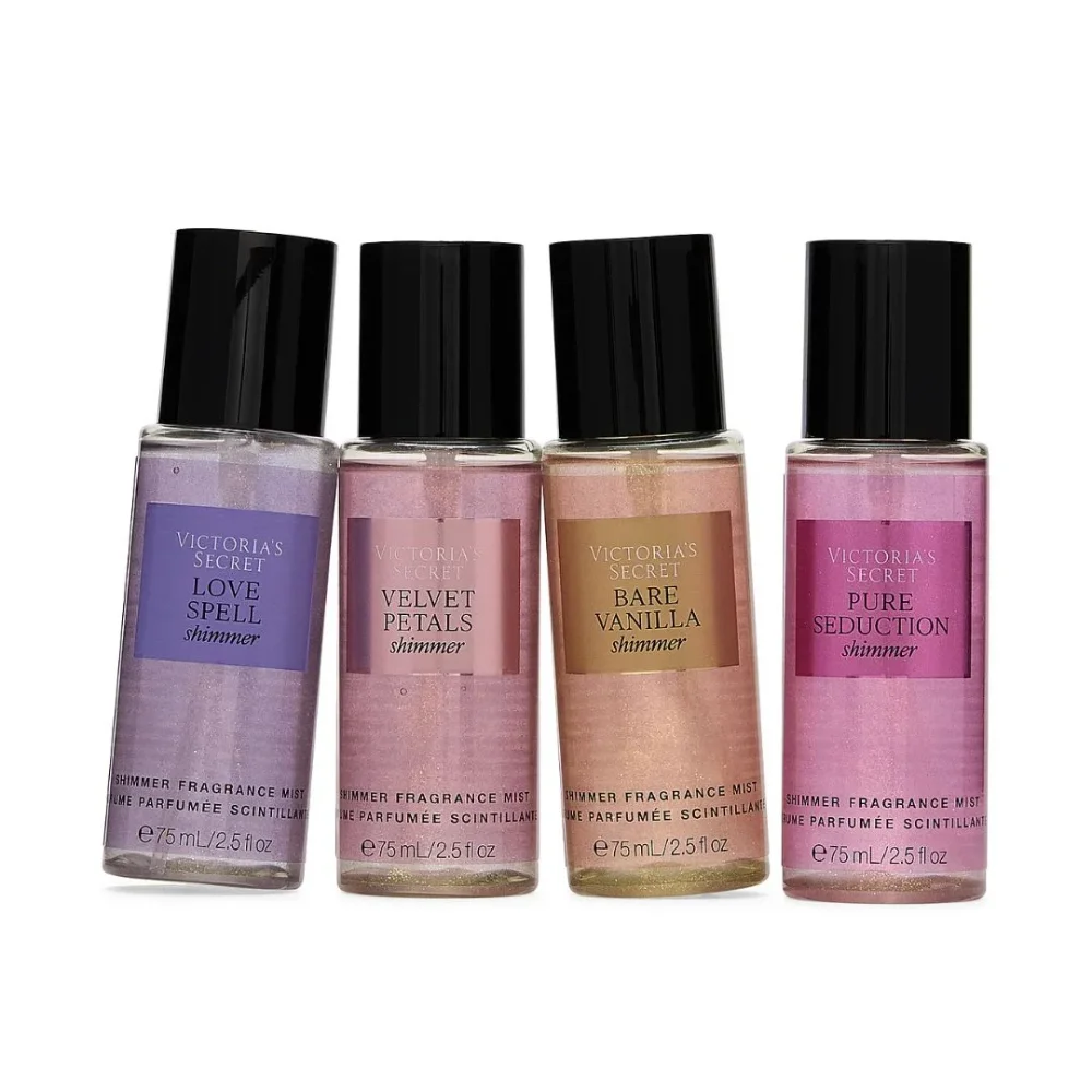 VICTORIAS SECRET X4 PACK SHIMMER MIST
