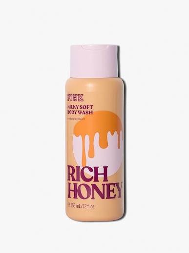 PINK MILKY SOFT BODY WASH RICH HONEY (JABÓN DE BAÑO)