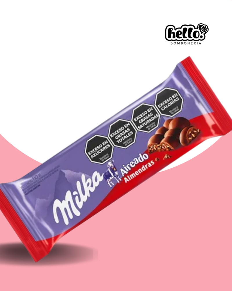 MILKA AIREADO 110gr ALMENDRAS