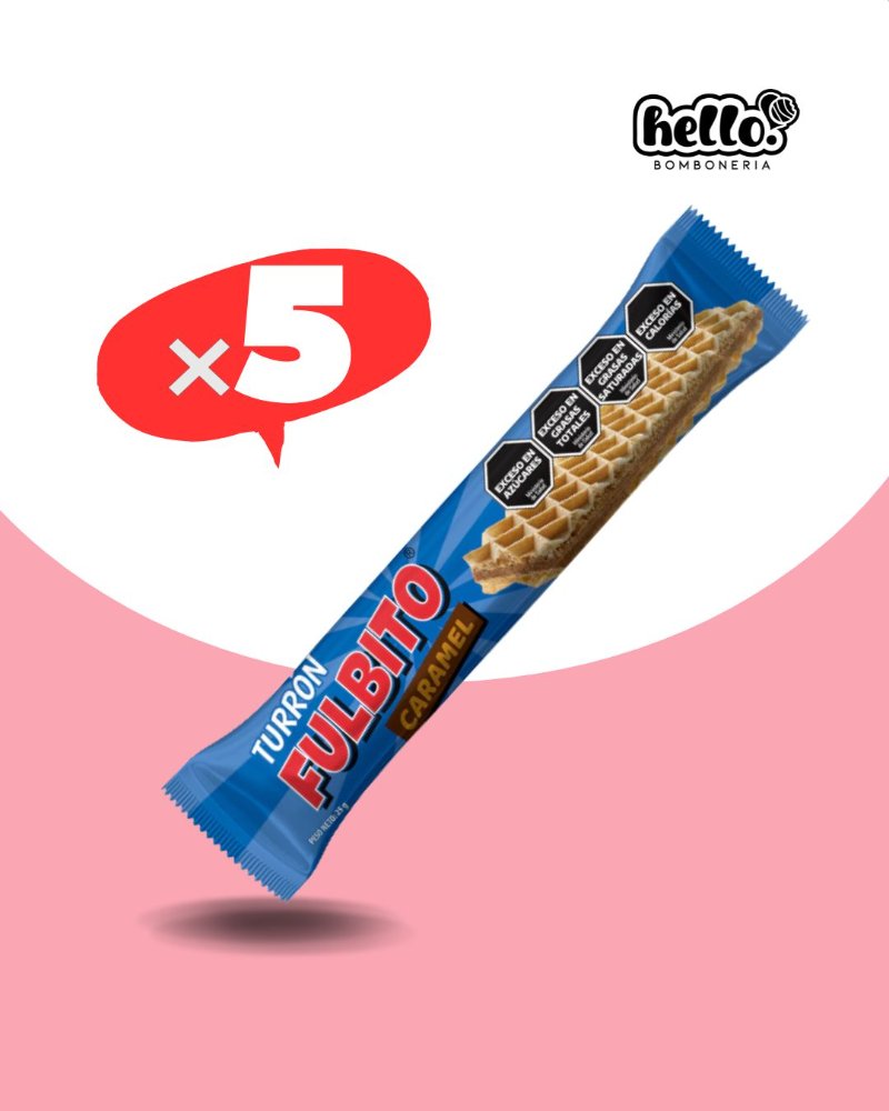 TURRON FULBITO x5