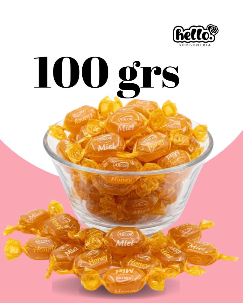 CARAMELOS RELLENOS DE MIEL x100gr