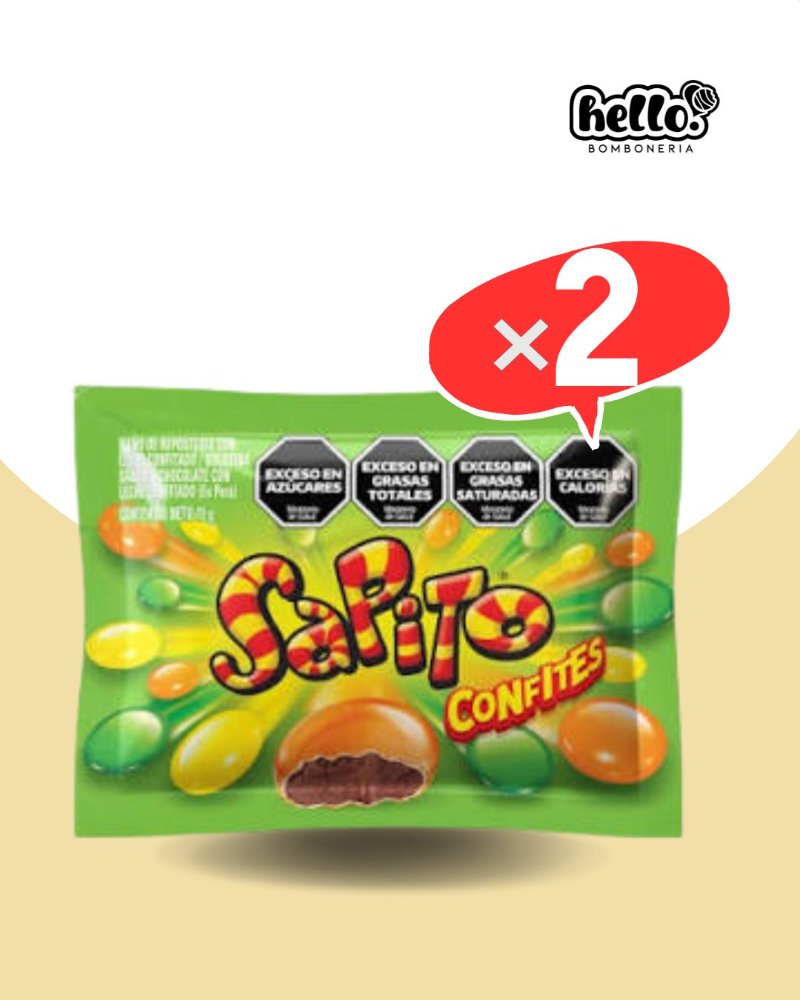 CONFITE SAPITO x2