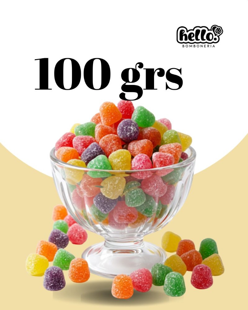 GOMITAS CONITOS FRUTALES x100grs