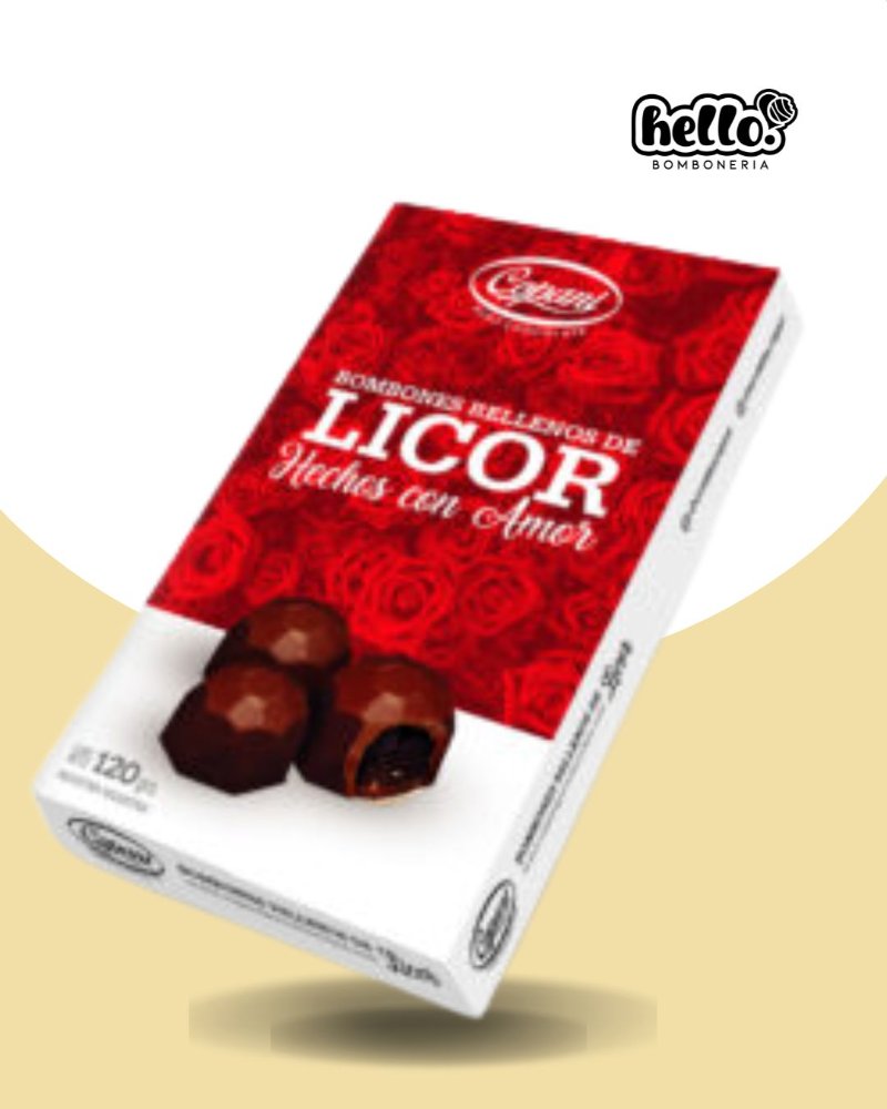BOMBONES C/LICOR x120gr