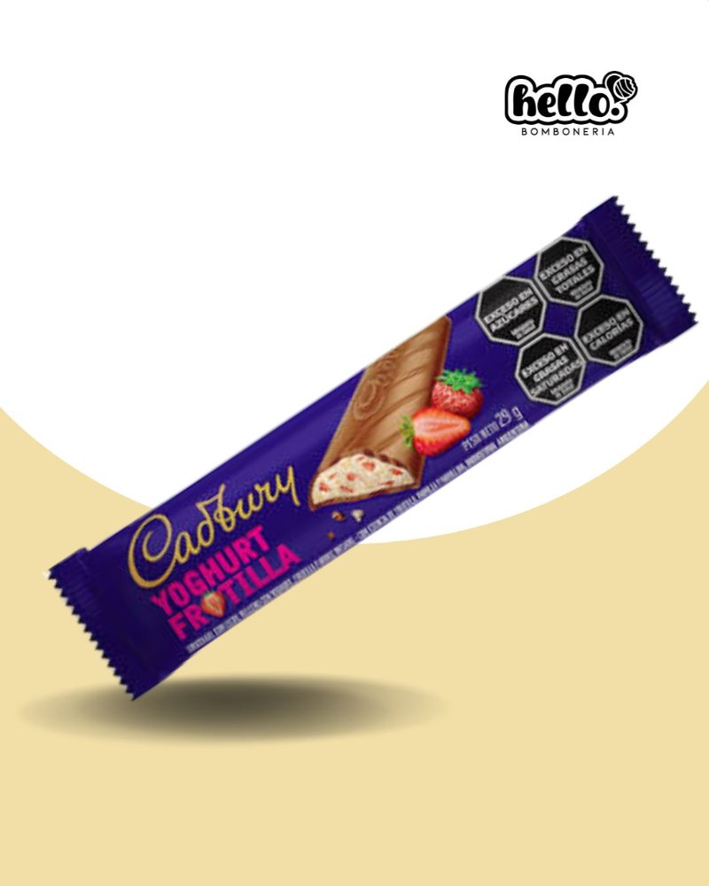 CADBURY YOGURT FRUTILLA 29GR