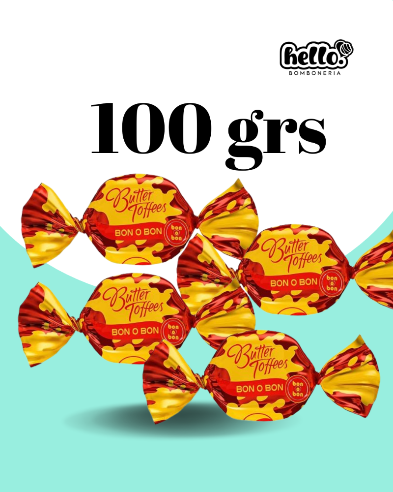 BUTTER TOFFEE BON O BON x100gr