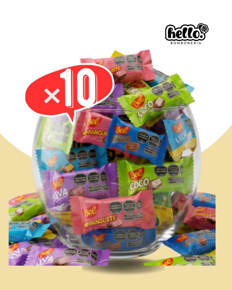 BOMBONES BEL x10uni