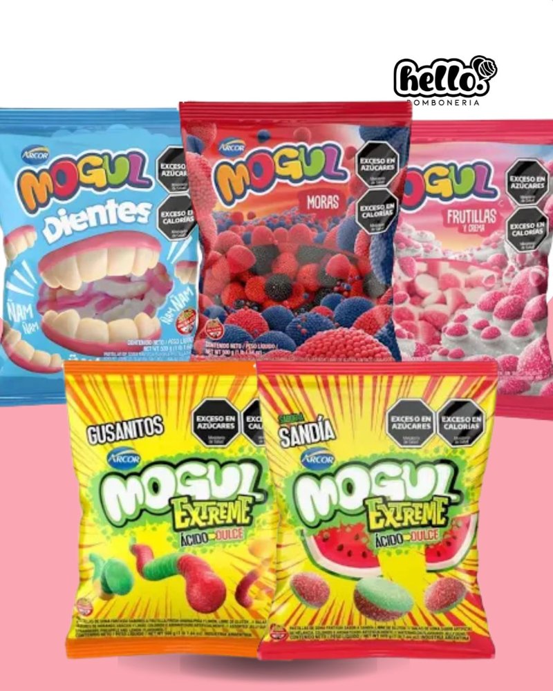 GOM. MOGUL x500grs (CONSULTAR SABORES DISPONIBLES)