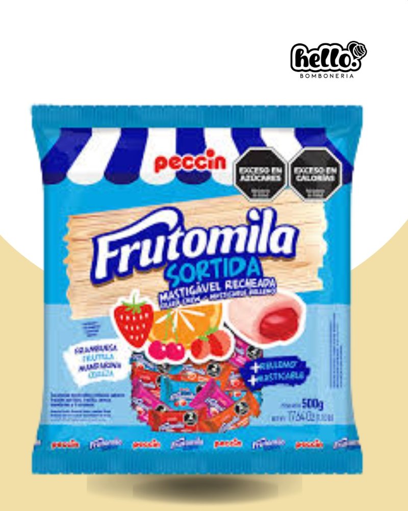 CAR. FRUTOMILA SURTIDOS x50Ogr (100 caramelos)