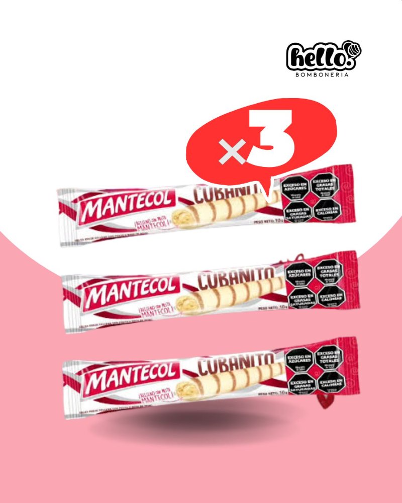 CUBANITO MANTECOL x3un.