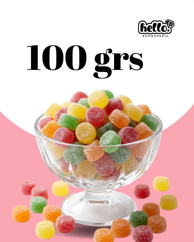 GOM. REDONDAS FRUTALES x100grs