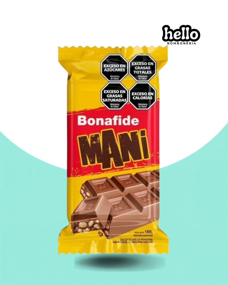 CHOC. MANI BONAFIDE x160gr