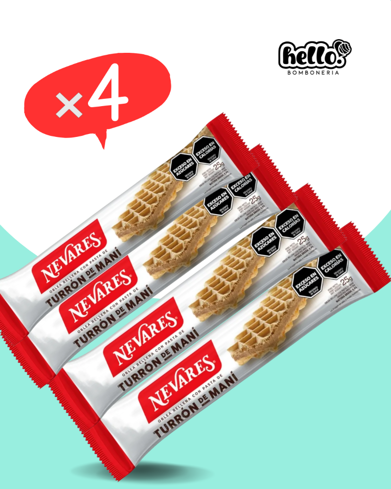 TURRON NEVARES x4un.