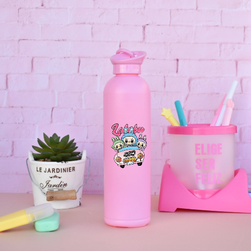 133D  Botella Duki Bubu (Rosa)