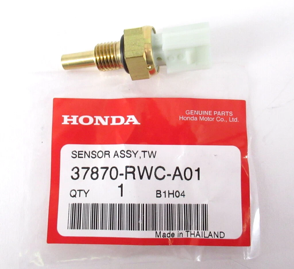Sensor de temperatura del refrigerante original Honda OEM 37870-RWC-A01