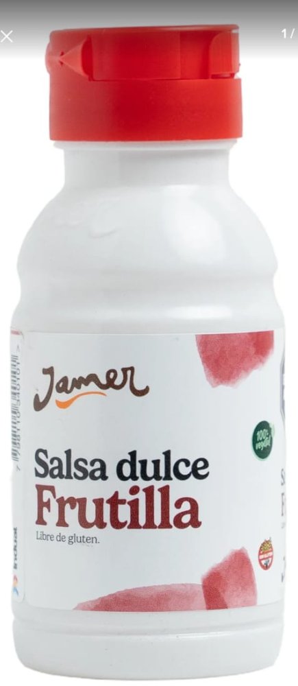 SALSA FRUTILLA X 120 GR