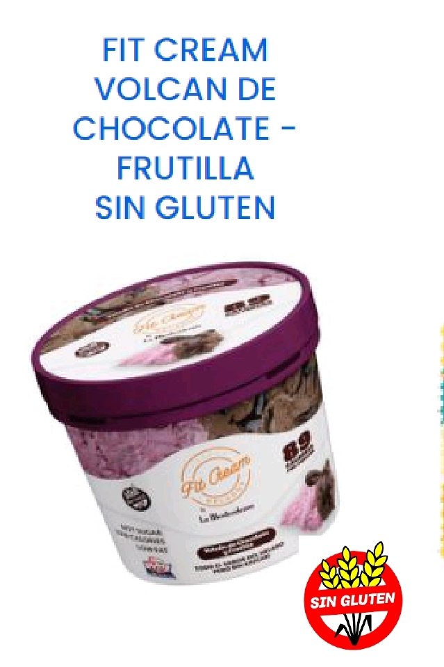 FIT VOLCAN DE CHOCOLATE/FRUTILLA