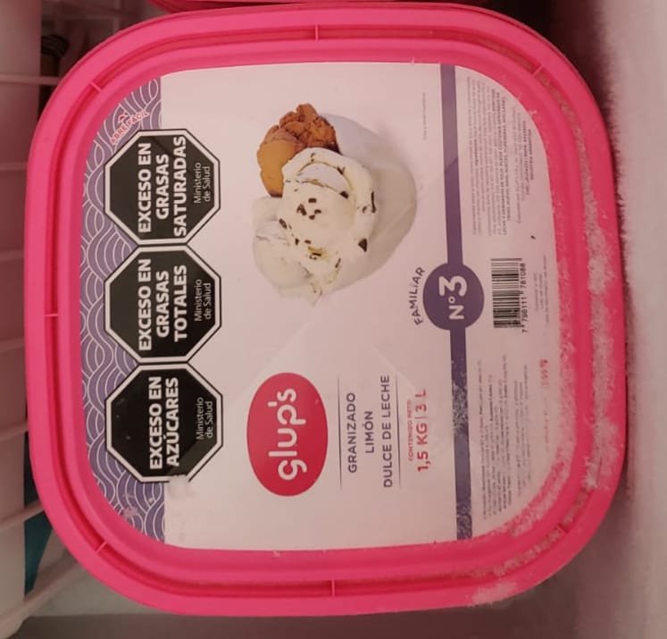 FAMILIAR 3LT GLUPS GRANIZADO/LIMON/DDL