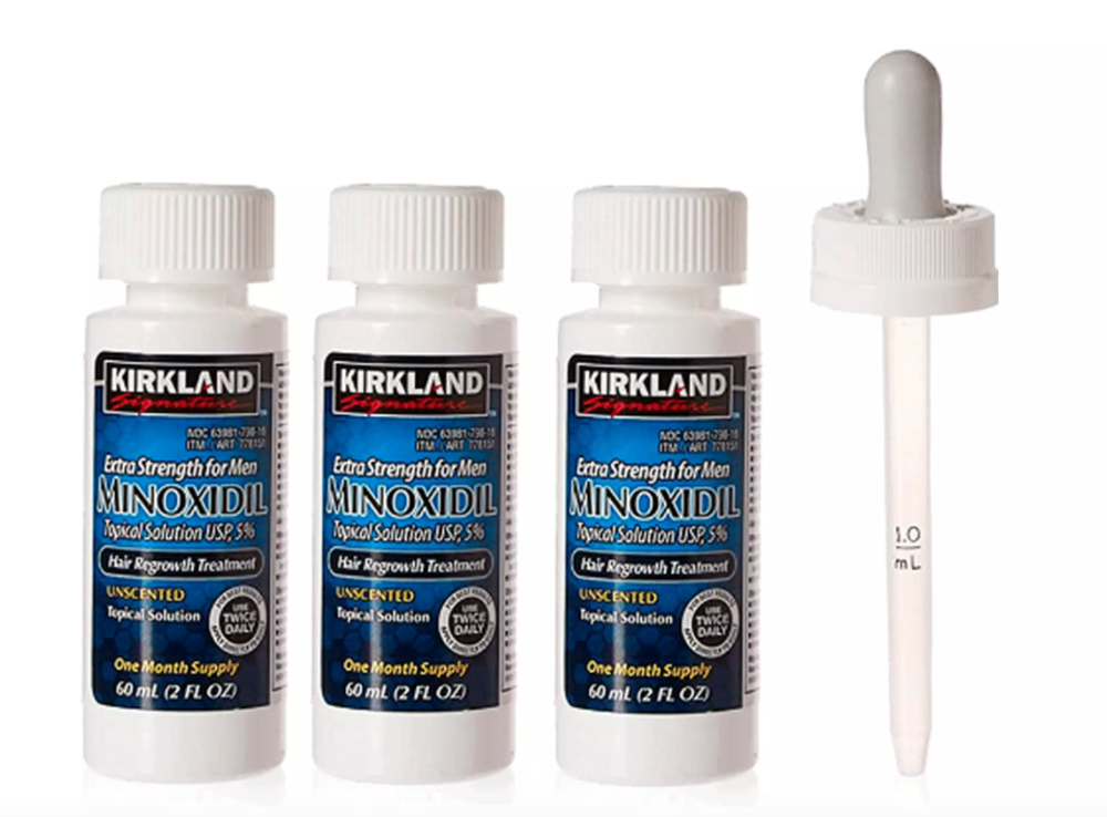 Minoxidil 5% Solución Tópica - Tratamiento 3 meses