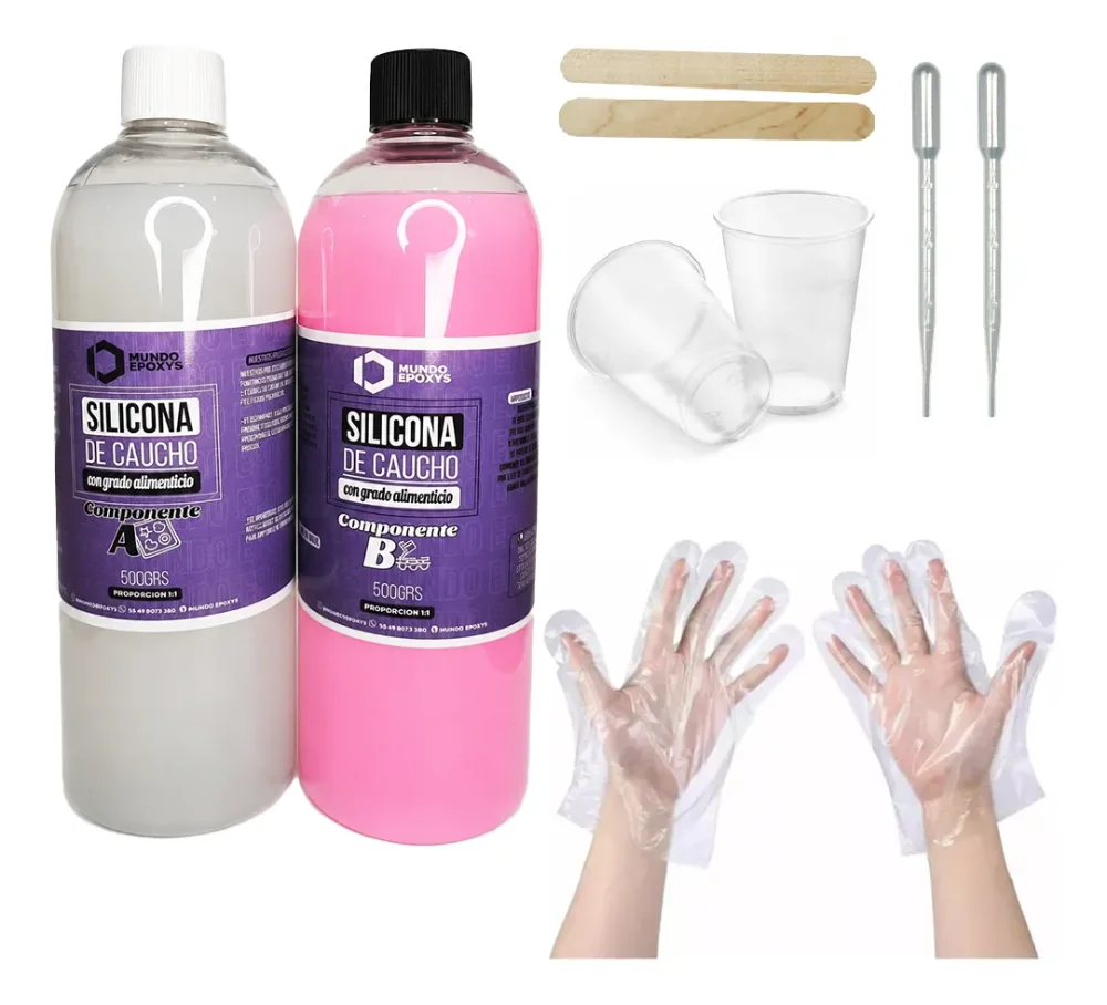 SILICONA DE CAUCHO 1KG