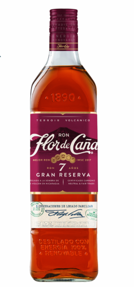 Ron Grand Reserva 7 Años FLOR DE CAÑA 750 ML