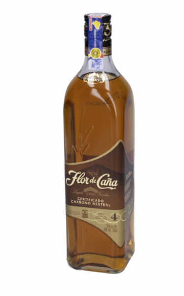 Ron Gold 4 Años FLOR DE CAÑA 750 ML