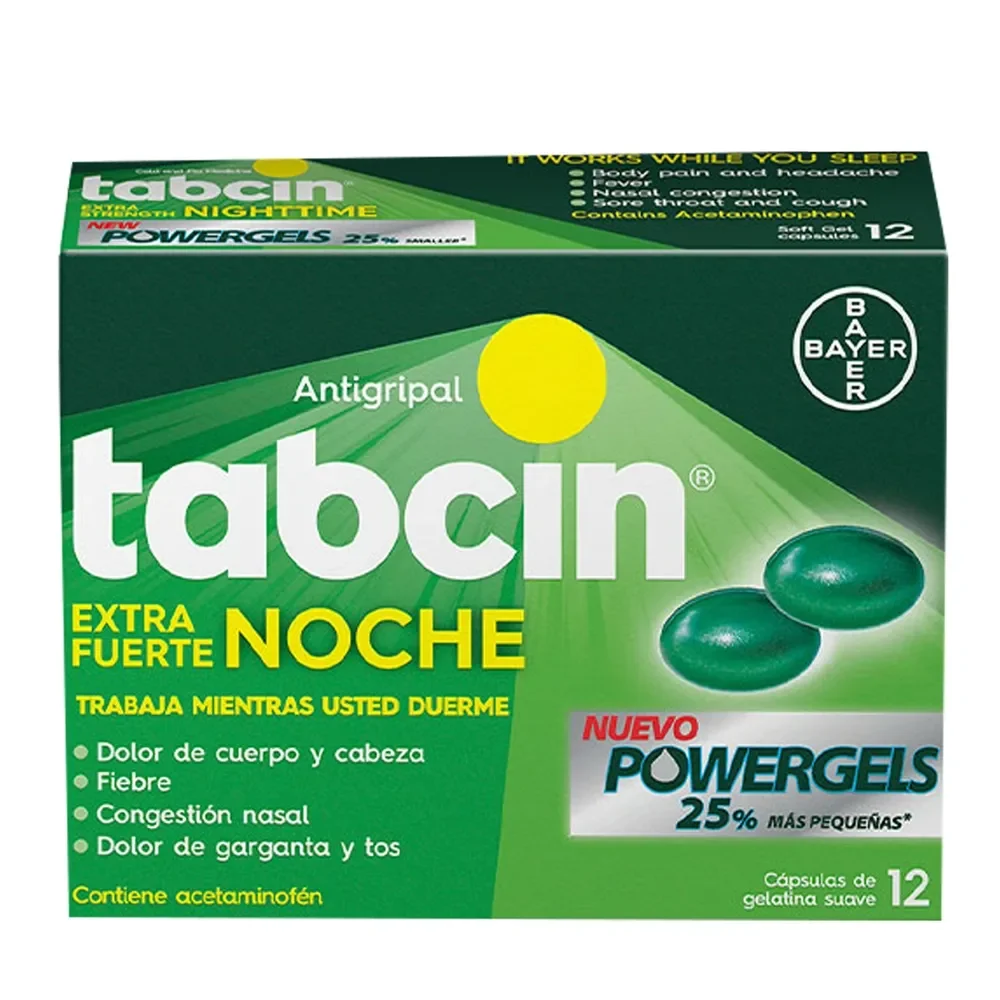 Tabcin Noche (en gel)