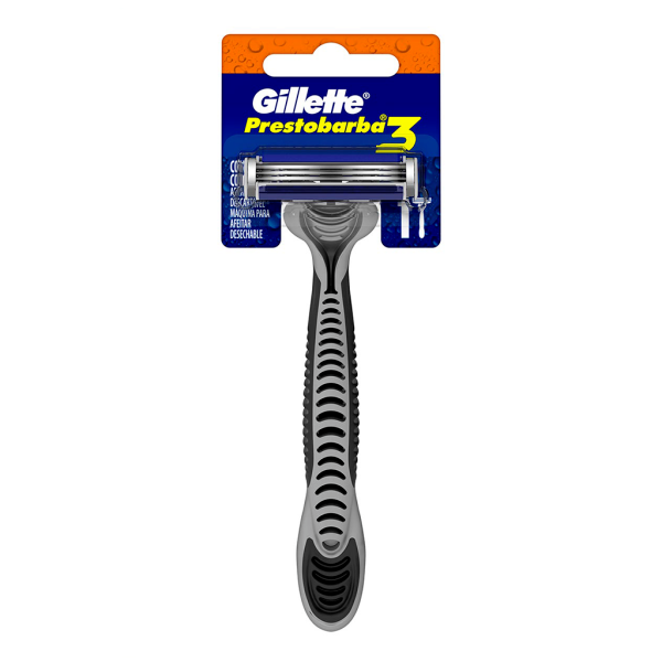 Presto Barba Gillette (3 Filos)