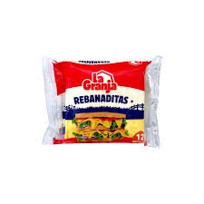 Rebanaditas de Queso Amarillo La Granja 192g
