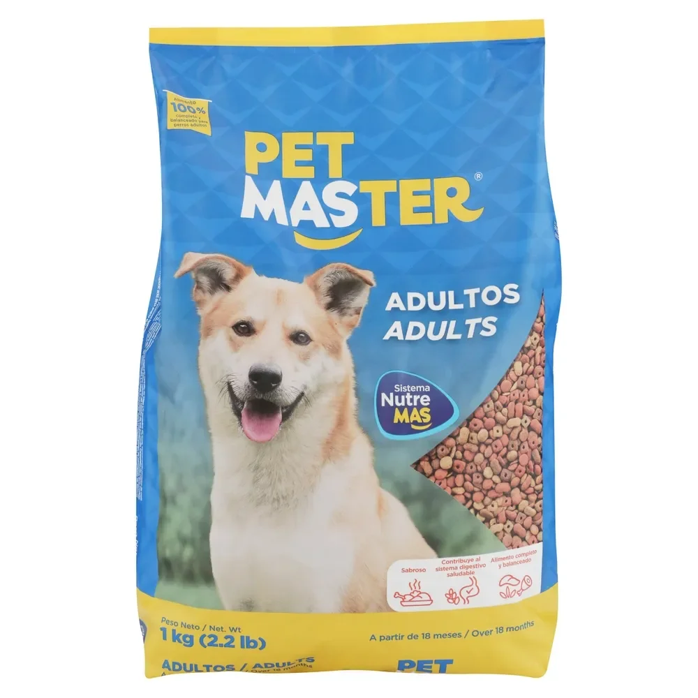 Alimento Para Perro Adulto Pet Master 1kg