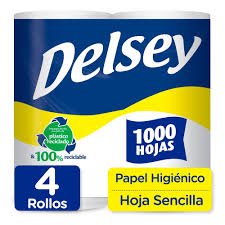 Papel Higienico Delsey 4 Rollos
