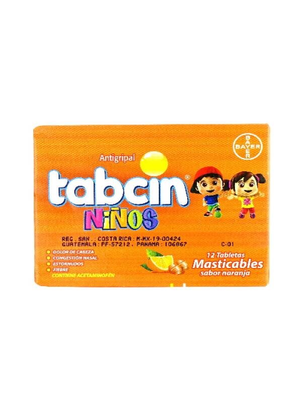 Tabcin Ñinos (Masticables)