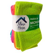 PAÑOS DE MICROFIBRA PAGUE 5 LLEVE 7