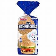 PAN HAMBURGUESA BIMBO X 4
