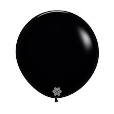 00066 - GLOBO R-12 FASHION NEGRO X 12 UND