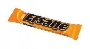 100043 - CHOCOLATINA EFSANE AMARILLA  22 GR