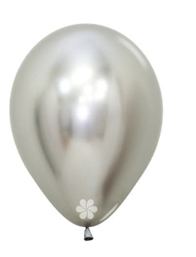 00085 - GLOBO R-5 REFLEX PLATEADO X 20 UND