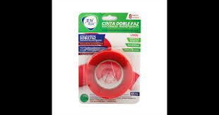 160031 - CINTA DOBLE FAZ SILICONADA TRANSPARENTE PAC2758-36
