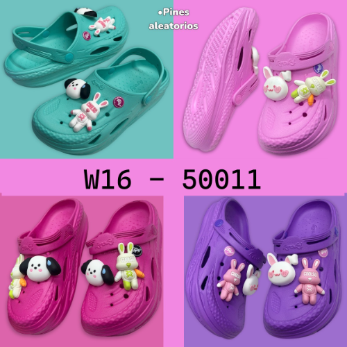 50011 - SUECO DOBLE FORMA PIN CONEJO KROKI-W16
