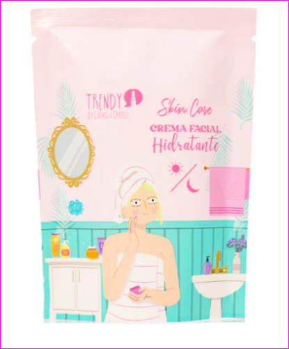 10006 - SACHET CREMA FACIAL HIDRATANTE TRENDY