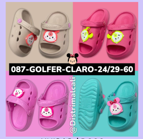 50002 - CHANCLA NIÑA CAPELLADA MINNIE GOLFER-087