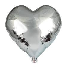 00057 - GLOBO METALIZADO CORAZON 18"
