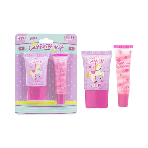 KIT NIÑA CARRUSEL PRIMER/BRILLO TRENDY