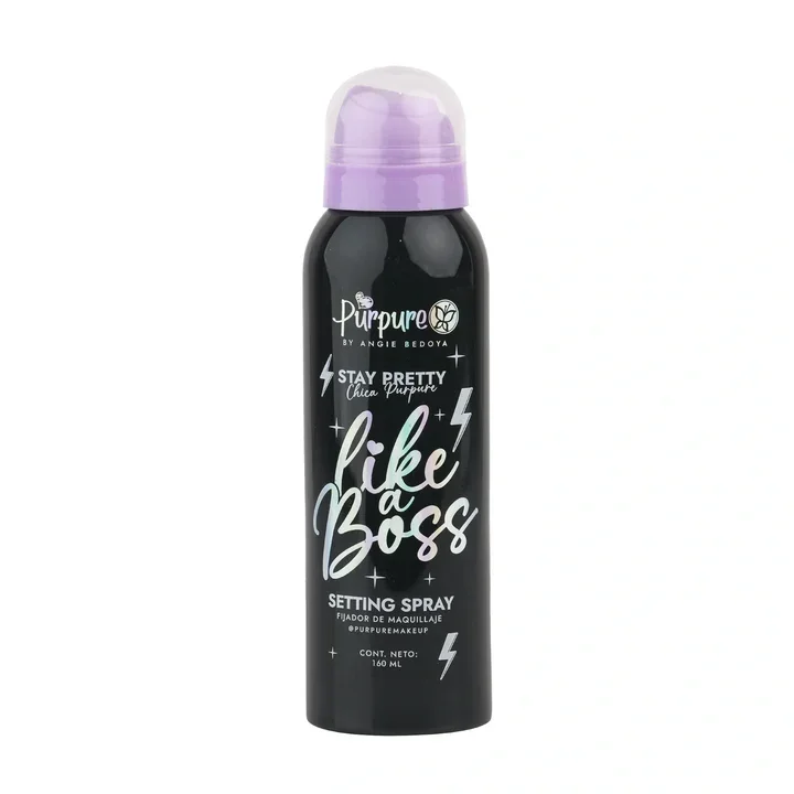 FIJADOR MAQUILLAJE LIKE A BOSS PURPURE SPRAYX 160ML
