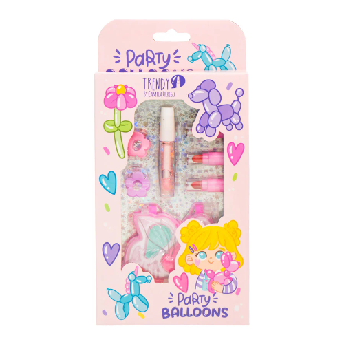 KIT NIÑAS PARTY BALLONS TRENDY